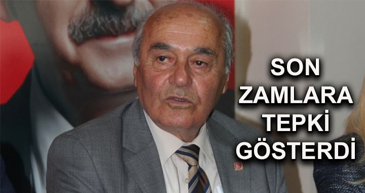 Son zamlara tepki gösterdi