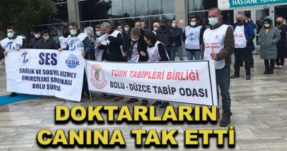 Doktorların canına tak etti!