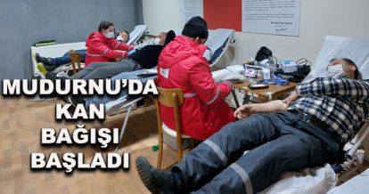 Mudurnu'da kan bağışı başladı