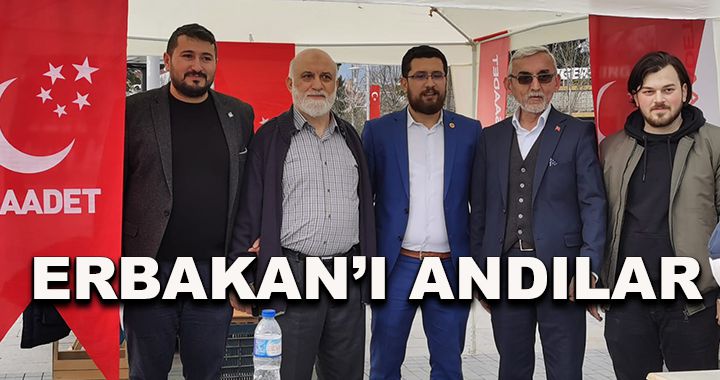 Erbakan’ı andılar... 