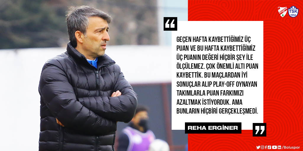 Erginer, “Çok büyük hayal kırıklığı oldu”