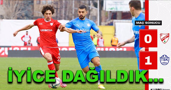 İyice dağıldık!
