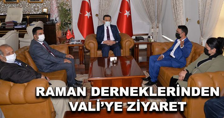 Roman Derneklerinden Vali Ümit’e Ziyaret