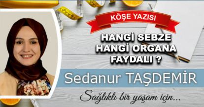 HANGİ SEBZE HANGİ ORGANA FAYDALI ?