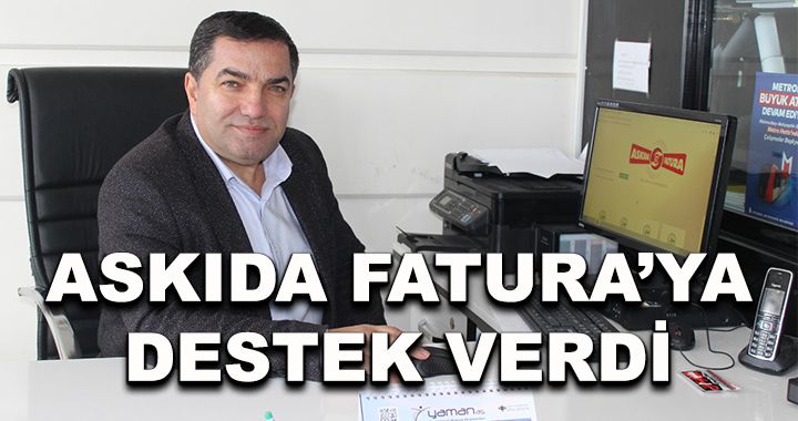 Askıda fatura kampanyasına İYİ Parti’den destek