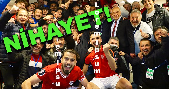 Nihayet!..