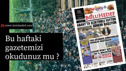 Bu haftaki gazetemizi okudunuz mu?