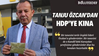 TANJU ÖZCAN'DAN HDP'YE KINA