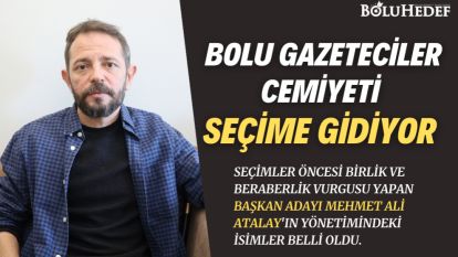 BOLU GAZETECİLER CEMİYETİ SEÇİME GİDİYOR