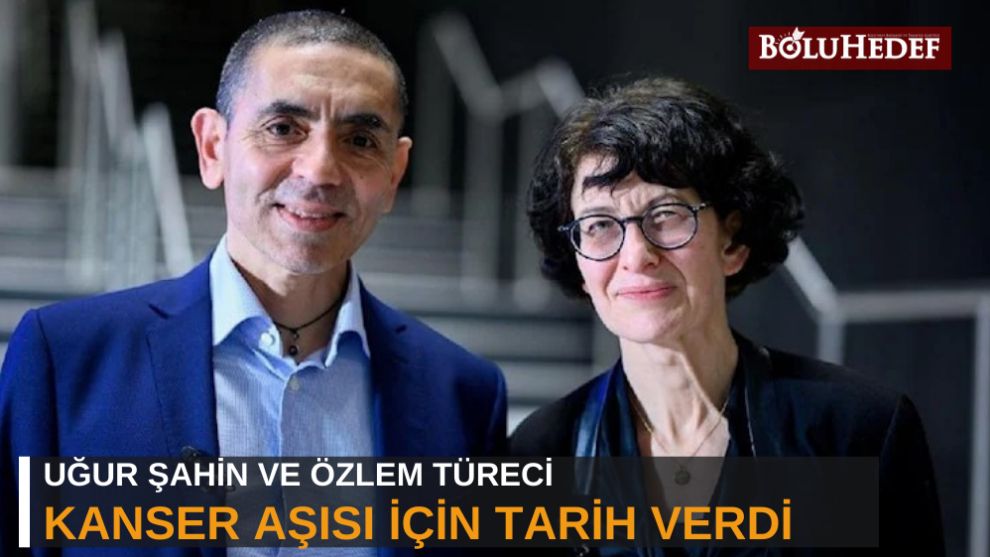 UĞUR ŞAHİN VE ÖZLEM TÜRECİ KANSER AŞISI İÇİN TARİH VERDİ