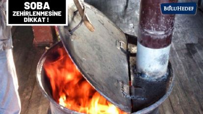GEREDE'DE SOBA ZEHİRLENMESİNDEN 4 KİŞİ HASTANEYE KALDIRILDI 