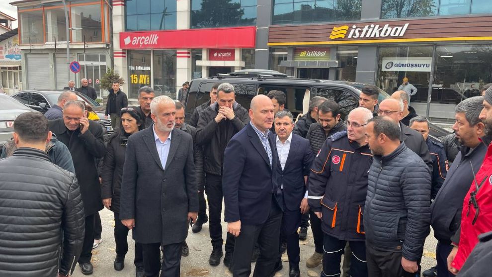 İÇİŞLERİ BAKANI SÜLEYMAN SOYLU DÜZCE KENT MERKEZİNDE İNCELEMELERDE BULUNDU
