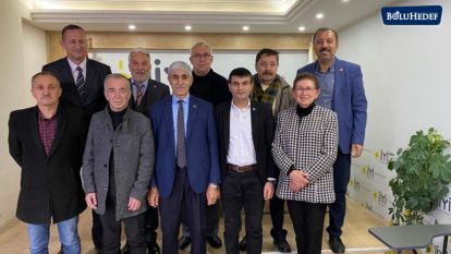 MUHTARLARDAN İYİ PARTİLİ MURAT GÜLER VE YÖNETİMİNE ZİYARET