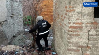 NARKOTİK EKİPLERİNDEN METRUK BİNALARA DENETİM