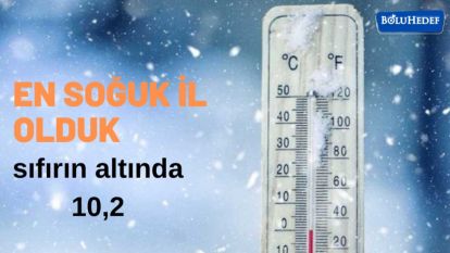 EN SOĞUK İL OLDUK 