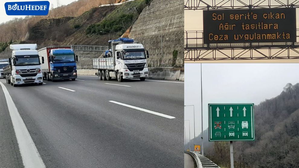 AĞIR TONAJLI ARAÇLARA PARA CEZASI