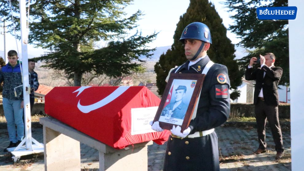 56 YIL SONRA BOLU'YA UĞURLANDI