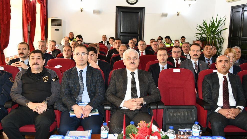 TRAFİK TEDBİR TOPLANTISI YAPILDI