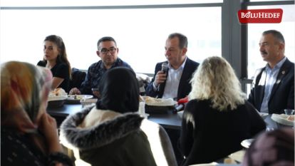 TANJU ÖZCAN ÇIKINLAR MAHALLESİ'NDEKİ KADINLARIN TALEPLERİNİ DİNLEDİ