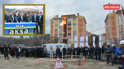 DOĞALGAZINA  KAVUŞTU