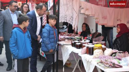 KÖROĞLU KADIN EMEK PAZARI AÇILDI 
