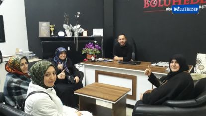 BOLU HEDEF GAZETESİ'NE ZİYARET