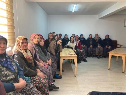 BOLU'DA KÖYLÜLERE SAĞIM HİJYENİ VE SANİTASYON EĞİTİMİ VERİLDİ
