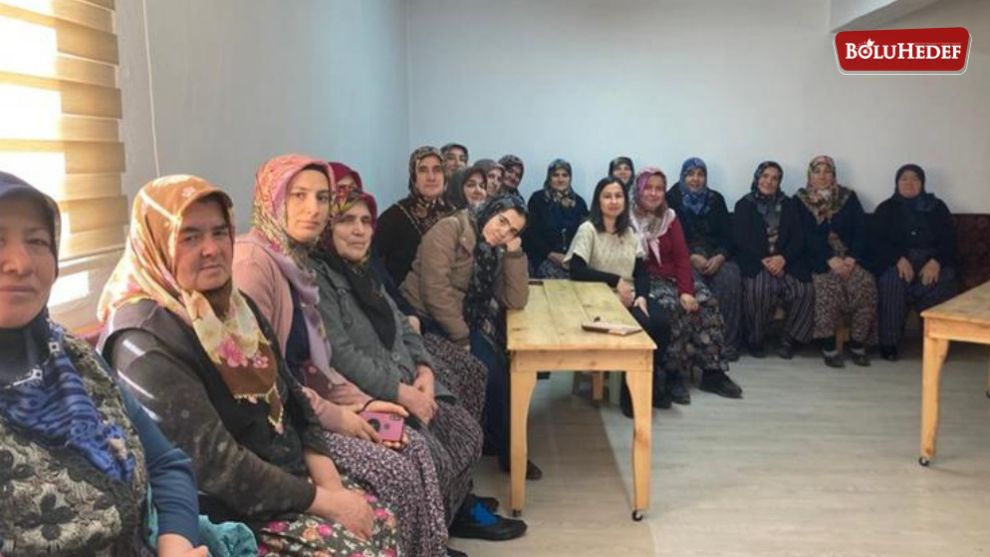 BOLU'DA KÖYLÜLERE SAĞIM HİJYENİ VE SANİTASYON EĞİTİMİ VERİLDİ