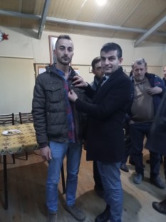 İYİ PARTİ HEYETİ HAMZABEY KÖYÜNDE