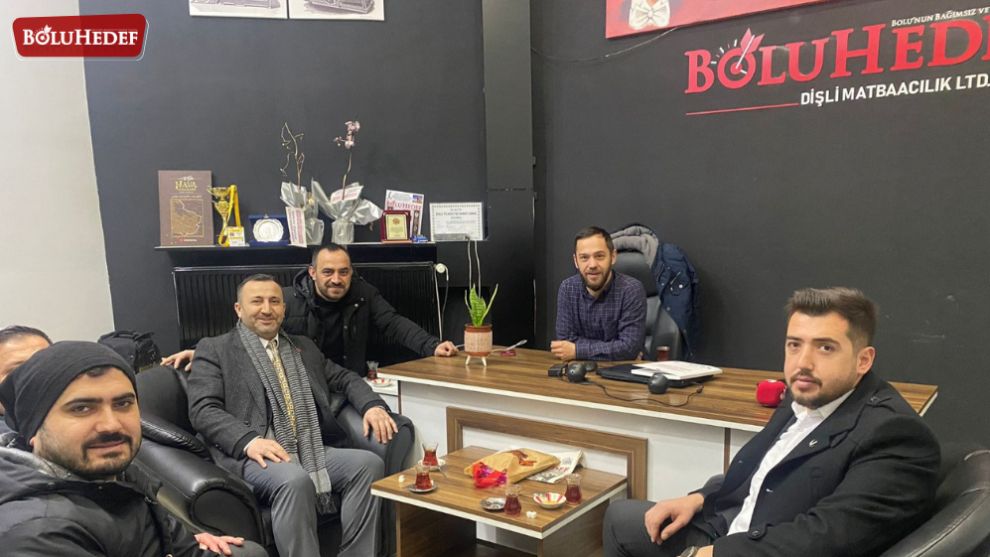 YENİDEN REFAH PARTİSİ’NDEN GAZETEMİZE ZİYARET