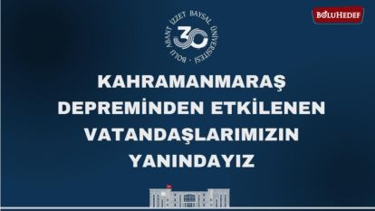BAİBÜ YARDIM TIRI DEPREM BÖLGESİNE ULAŞTI