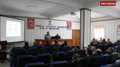BOLU'DA KUŞ GRİBİ TOPLANTISI GERÇEKLEŞTİRİLDİ
