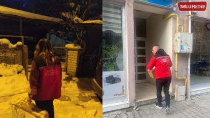 BOLU'DAKİ DEPREMZEDELERE YARDIMLAR SÜRÜYOR  