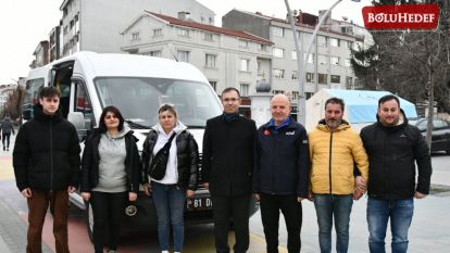 BOLU'DAN DEPREM BÖLGESİNE KUAFÖR DESTEĞİ