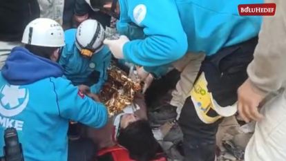 HATAY' DA ENKAZ ALTINDA KALAN GENÇ KIZ 156 SAAT SONRA KURTARILDI