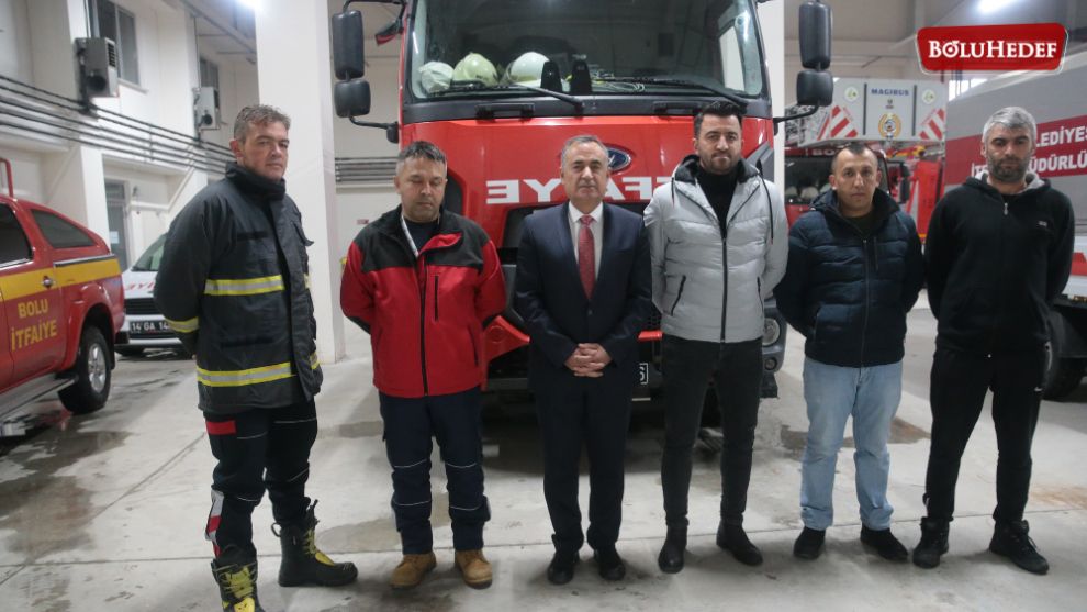 DEPREM BÖLGESİNDE GÖREV YAPAN BOLU BELEDİYESİ İTFAİYE EKİBİ YAŞADIKLARINI ANLATTI