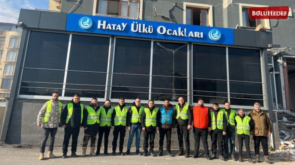 MHP BOLU DEPREM BÖLGESİNDE