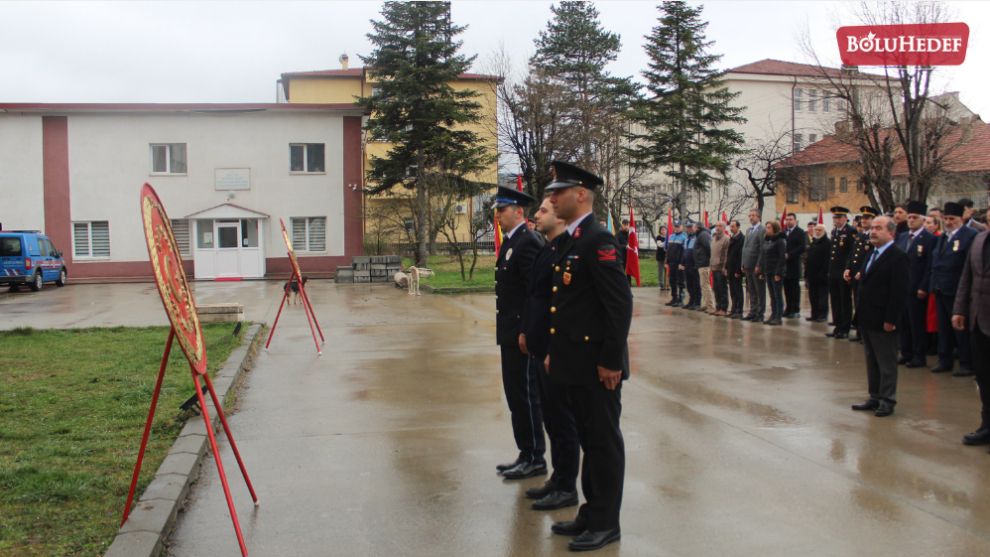 18 MART ÇANAKKALE DENİZ ZAFERİ VE ŞEHİTLERİ ANMA TÖRENİ GERÇEKLEŞTİ