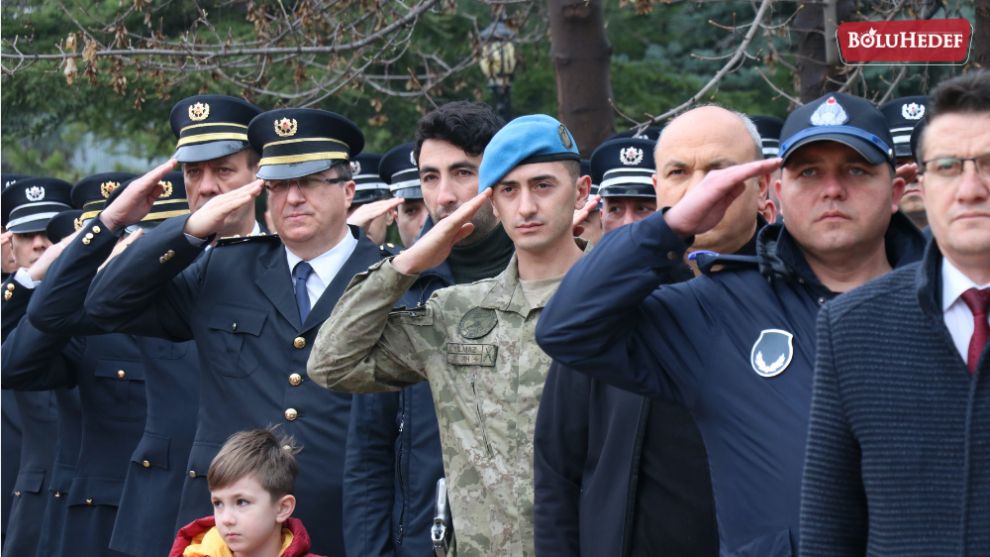 18 MART ŞEHİTLERİ ANMA GÜNÜ VE ÇANAKKALE DENİZ ZAFERİ’NİN 108. YILI İÇİN TÖREN DÜZENLENDİ 