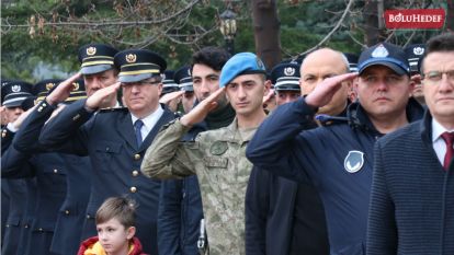 18 MART ŞEHİTLERİ ANMA GÜNÜ VE ÇANAKKALE DENİZ ZAFERİ'NİN 108. YILI İÇİN TÖREN DÜZENLENDİ 