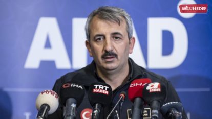 AFAD BAŞKANI SEZER, BOLU'DAKİ DEPREME İLİŞKİN AÇIKLAMALARDA BULUNDU 