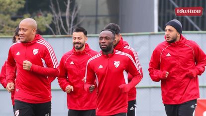 BOLUSPOR, DENİZLİSPOR MAÇININ HAZIRLIKLARI TAMAMLANDI