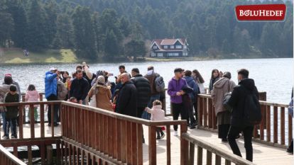 DEPREMZEDELER GÖLCÜK TABİAT PARKINI GEZDİ 