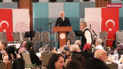 DEPREMZEDELER, ŞEHİT VE GAZİ AİLELERİ İFTARDA BULUŞTU 