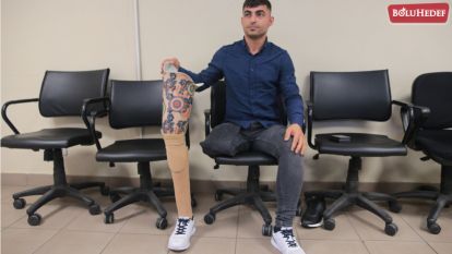 ENKAZ ALTINDA KALAN PROTEZ BACAĞI YENİLENDİ