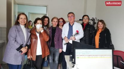 İYİ PARTİLİ KADINLAR SAĞLIK ÇALIŞANLARINI UNUTMADI