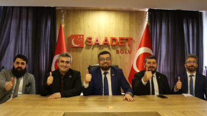 SAADET PARTİSİ BOLU'DA ADAY ADAYLARINI TANITTI