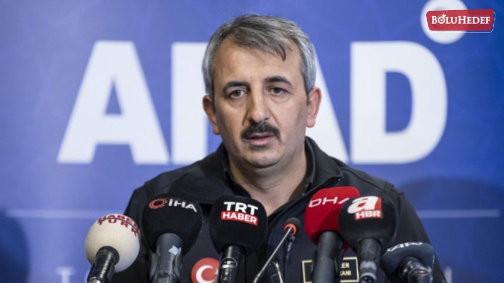 AFAD BAŞKANI SEZER, BOLU'DAKİ DEPREME İLİŞKİN AÇIKLAMALARDA BULUNDU