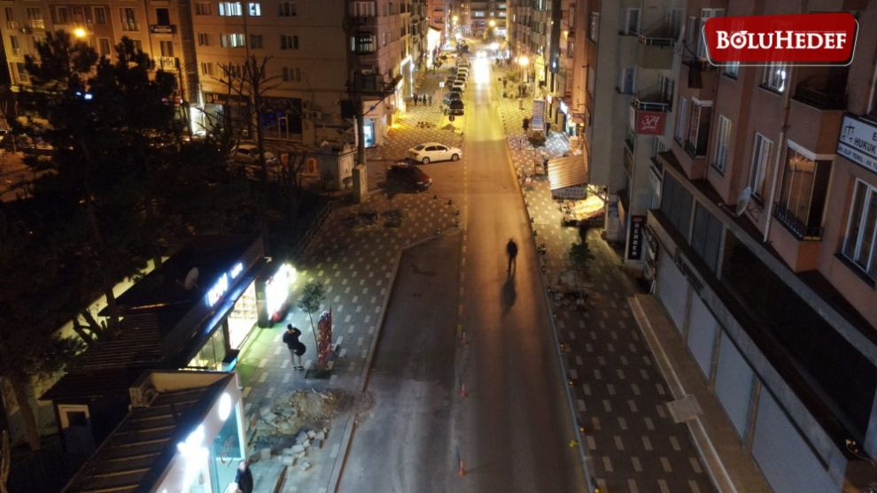 BOLU BELEDİYESİ'NDEN AYDINLATMA ÇALIŞMALARI