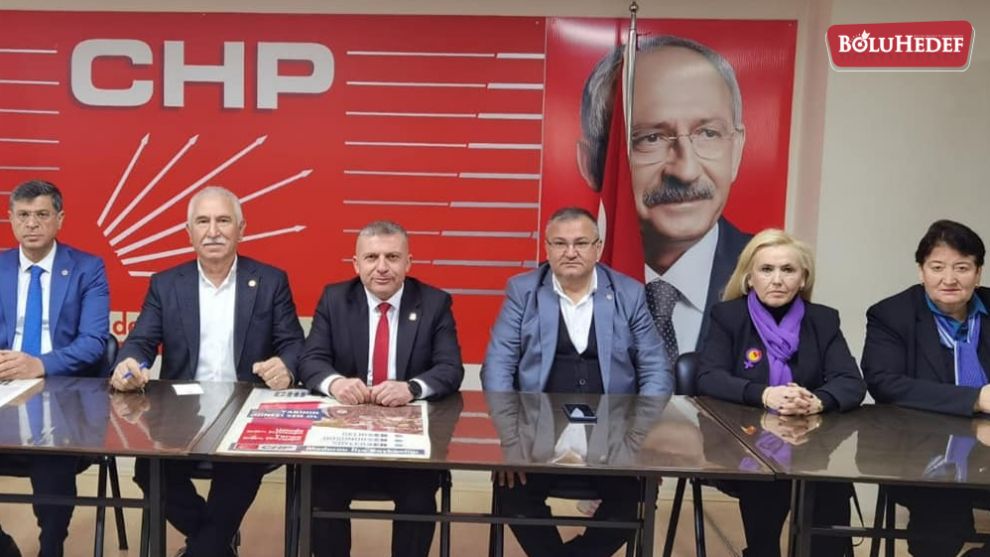 CHP'Lİ VEKİLLER BOLU'DA